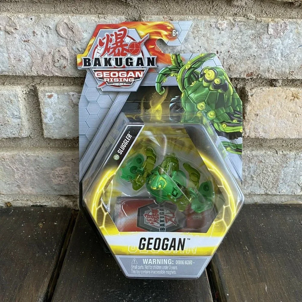 BAKUGAN Geogan Rising Ventus SLUGGLER Figure 2021 Green